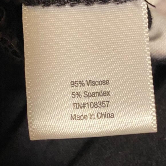 a.n.a. Black and White Tie Dye Maxi Skirt Size Medium - Picture 6 of 10